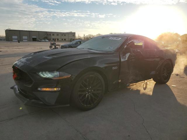 1FA6P8CF7L5167313 - 2020 FORD MUSTANG GT BLACK photo 1