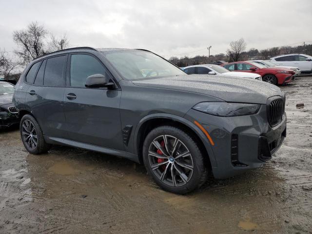 5UX43EU09R9U33999 - 2024 BMW X5 XDRIVE50E GRAY photo 4