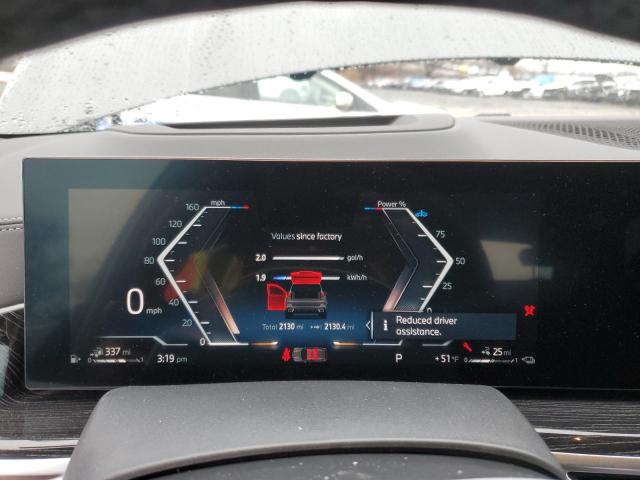 5UX43EU09R9U33999 - 2024 BMW X5 XDRIVE50E GRAY photo 9