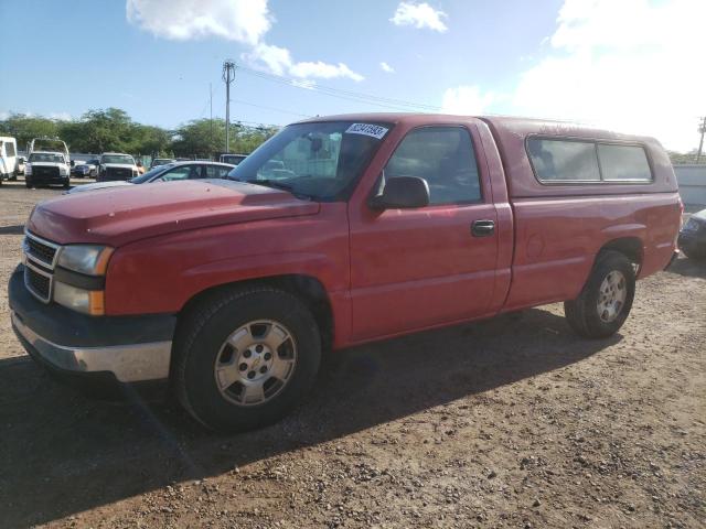 1GCEC14X36Z297408 - 2006 CHEVROLET SILVERADO C1500 RED photo 1