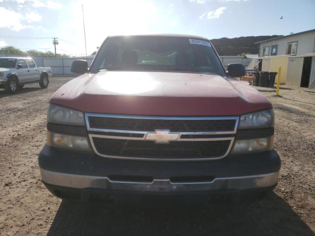 1GCEC14X36Z297408 - 2006 CHEVROLET SILVERADO C1500 RED photo 5