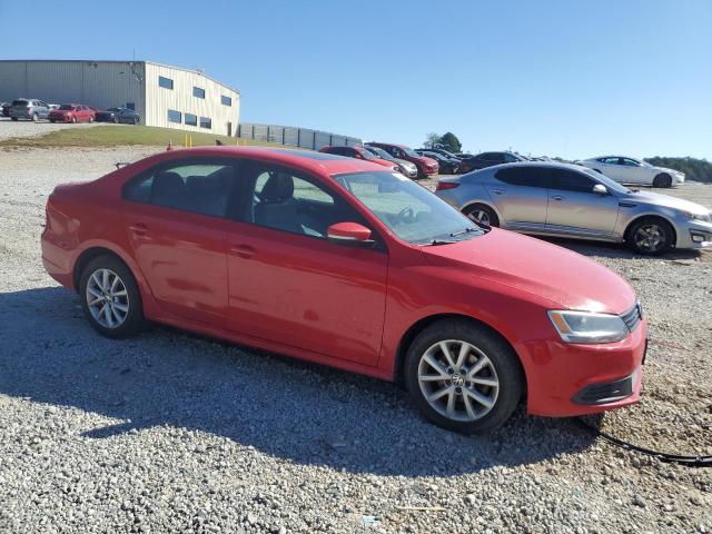 3VWDX7AJ7CM361172 - 2012 VOLKSWAGEN JETTA SE RED photo 4