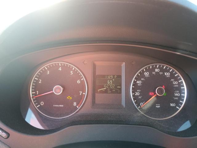 3VWDX7AJ7CM361172 - 2012 VOLKSWAGEN JETTA SE RED photo 9