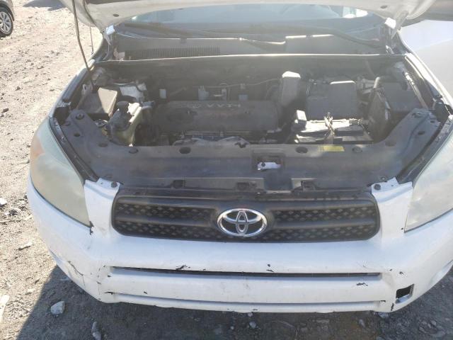 JTMZD33V275075221 - 2007 TOYOTA RAV4 WHITE photo 12