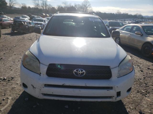 JTMZD33V275075221 - 2007 TOYOTA RAV4 WHITE photo 5