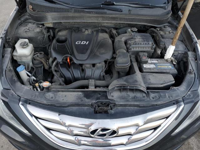 5NPEC4AC0BH008568 - 2011 HYUNDAI SONATA SE CHARCOAL photo 11