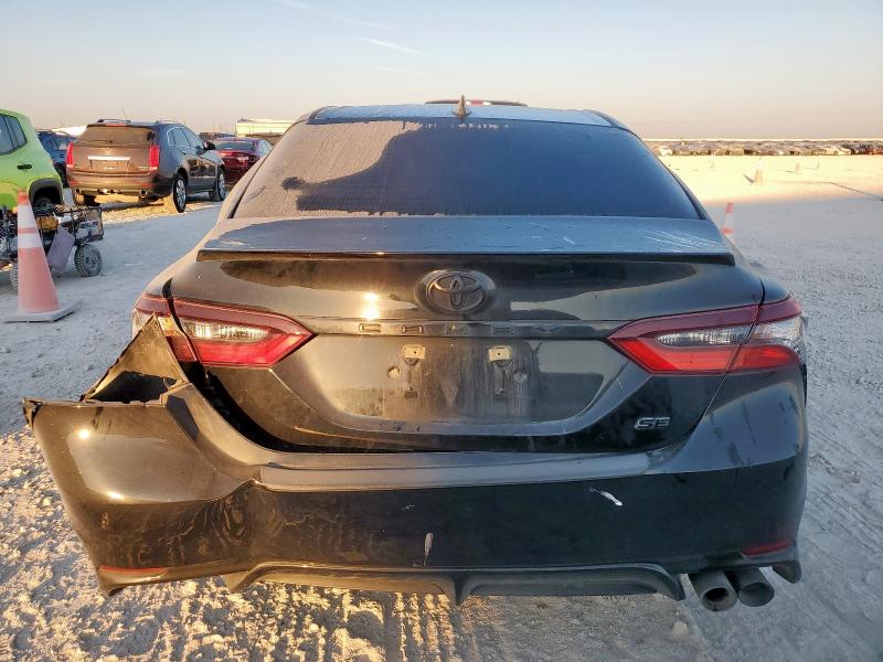 4T1G11AK7PU828658 - 2023 TOYOTA CAMRY SE NIGHT SHADE BLACK photo 6