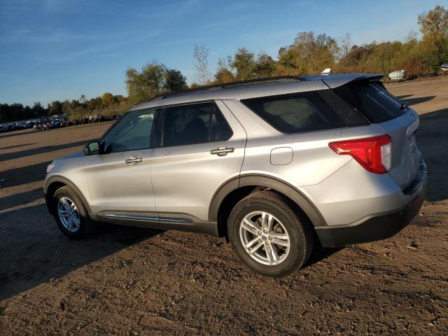 1FMSK8DH6LGC77809 - 2020 FORD EXPLORER XLT Silber Foto 2
