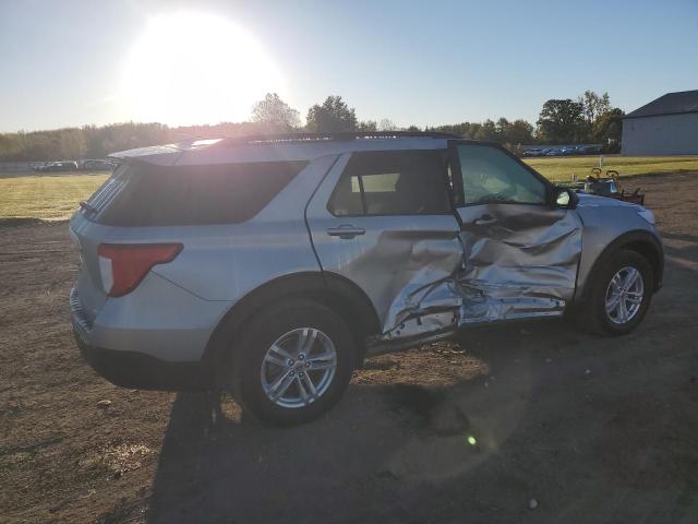1FMSK8DH6LGC77809 - 2020 FORD EXPLORER XLT Silber Foto 3