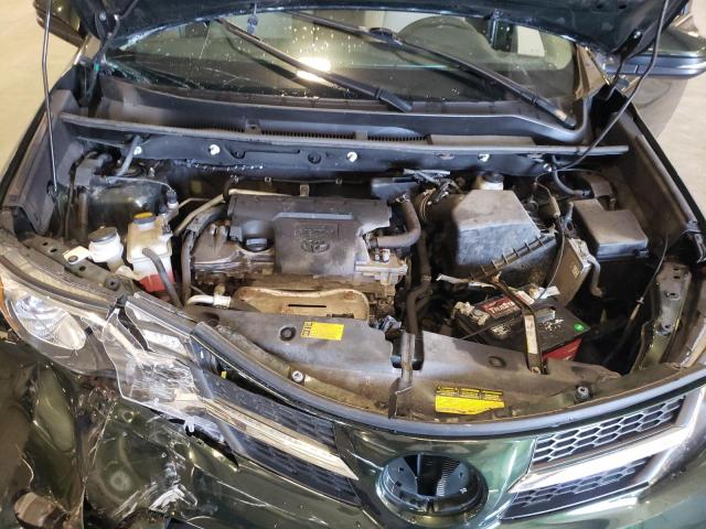 2T3RFREV2DW024090 - 2013 TOYOTA RAV4 XLE GREEN photo 12