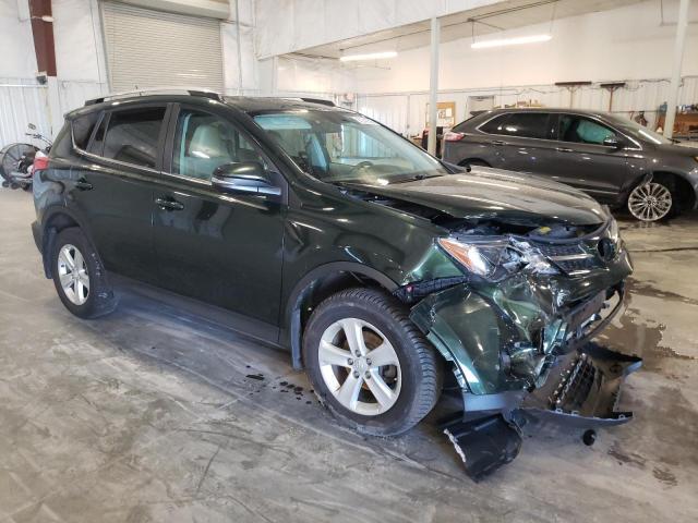 2T3RFREV2DW024090 - 2013 TOYOTA RAV4 XLE GREEN photo 4