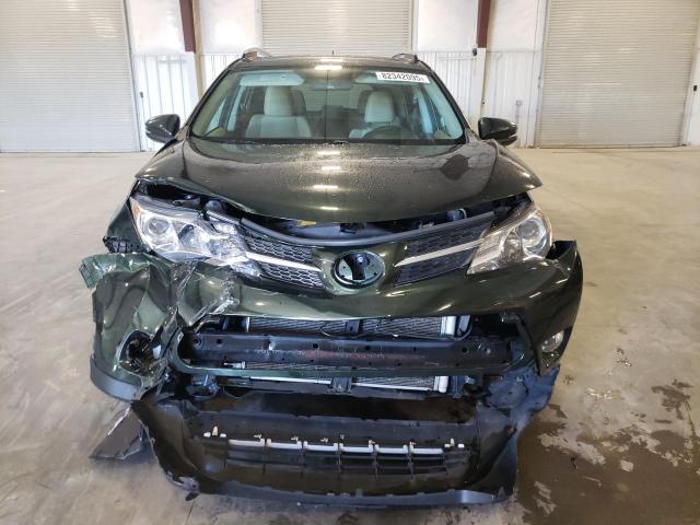 2T3RFREV2DW024090 - 2013 TOYOTA RAV4 XLE GREEN photo 5