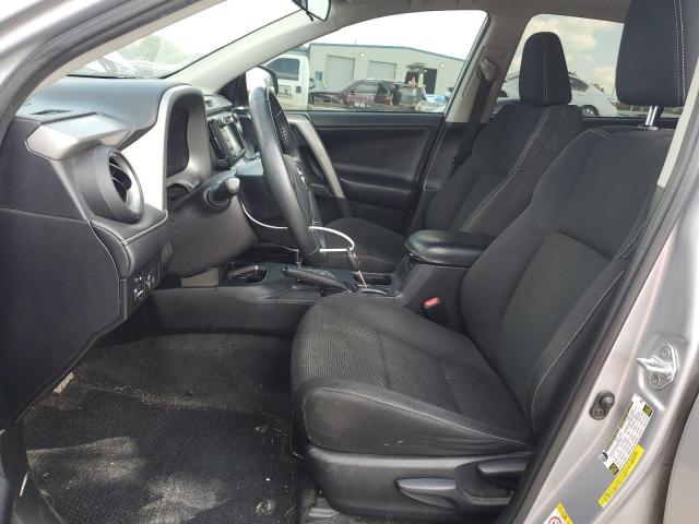 2T3WFREV9HW364524 - 2017 TOYOTA RAV4 XLE ვერცხლისფერი ფოტო 7