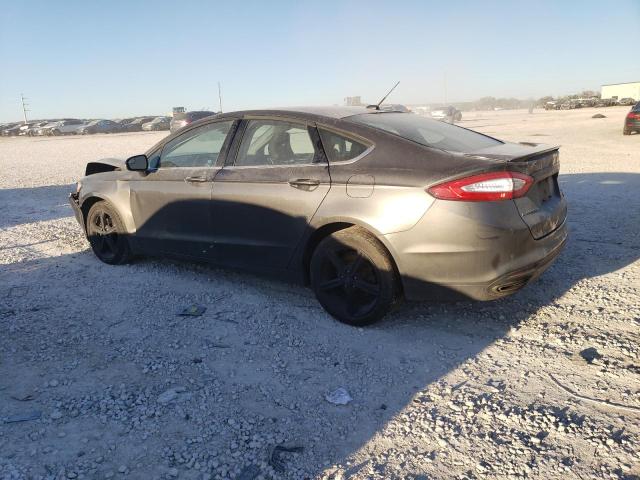 3FA6P0H96GR193120 - 2016 FORD FUSION SE GRAY photo 2