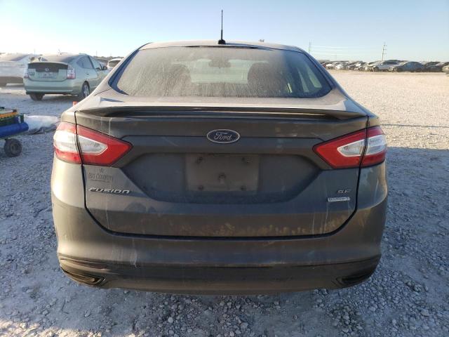 3FA6P0H96GR193120 - 2016 FORD FUSION SE GRAY photo 6