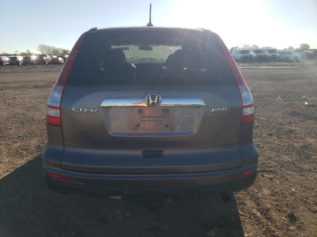 5J6RE4H77AL090775 - 2010 HONDA CR-V EXL GRAY photo 6