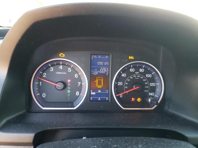 5J6RE4H77AL090775 - 2010 HONDA CR-V EXL GRAY photo 9