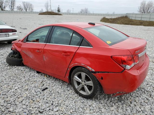 1G1PE5SB2F7127269 - 2015 CHEVROLET CRUZE LT RED photo 2