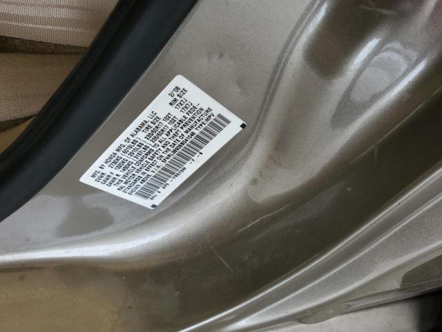 5FNRL38908B041048 - 2008 HONDA ODYSSEY TOURING TAN photo 13