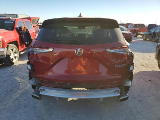 5J8TC1H5XNL007135 - 2022 ACURA RDX TECHNOLOGY RED photo 6