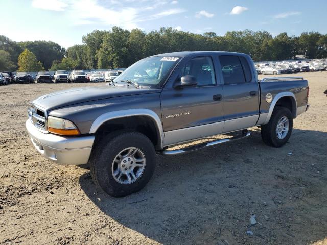 2002 DODGE DAKOTA QUAD SLT, 