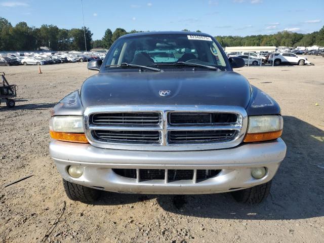 1B7HG48N12S644670 - 2002 DODGE DAKOTA QUAD SLT رمادي صورة 5