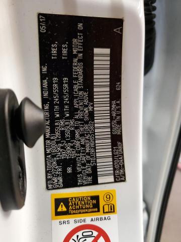 5TDJZRFH6HS515802 - 2017 TOYOTA HIGHLANDER SE 白色 照片 14