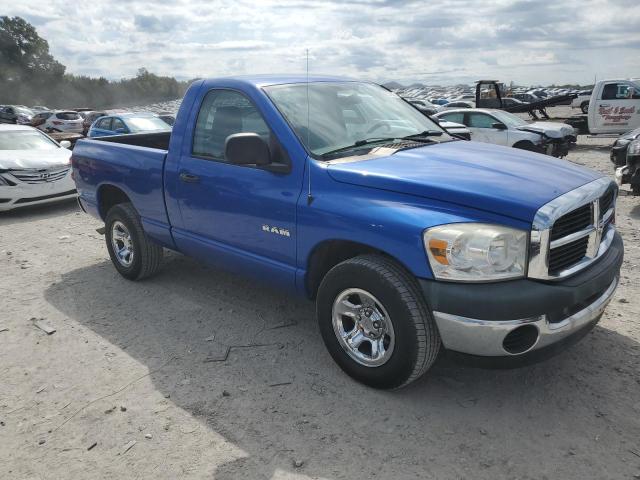 1D7HA16K08J122612 - 2008 DODGE RAM 1500 ST BLUE photo 4