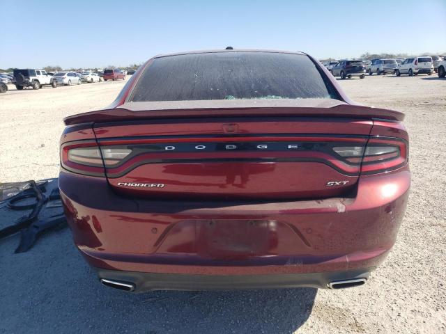 2C3CDXBG4JH135200 - 2018 DODGE CHARGER SXT RED photo 6