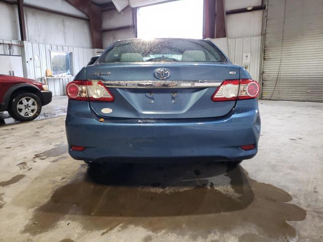 5YFBU4EE9DP162844 - 2013 TOYOTA COROLLA BASE Синій фото 6