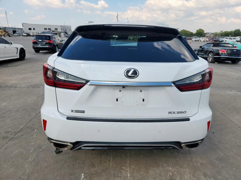 2T2ZZMCA6HC055493 - 2017 LEXUS RX 350 BASE WHITE photo 6