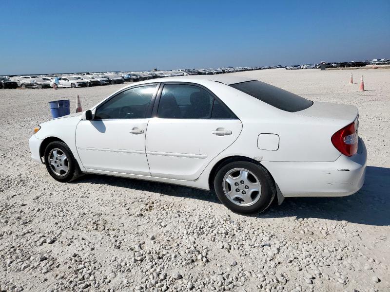 4T1BE30K12U010878 - 2002 TOYOTA CAMRY LE WHITE photo 2