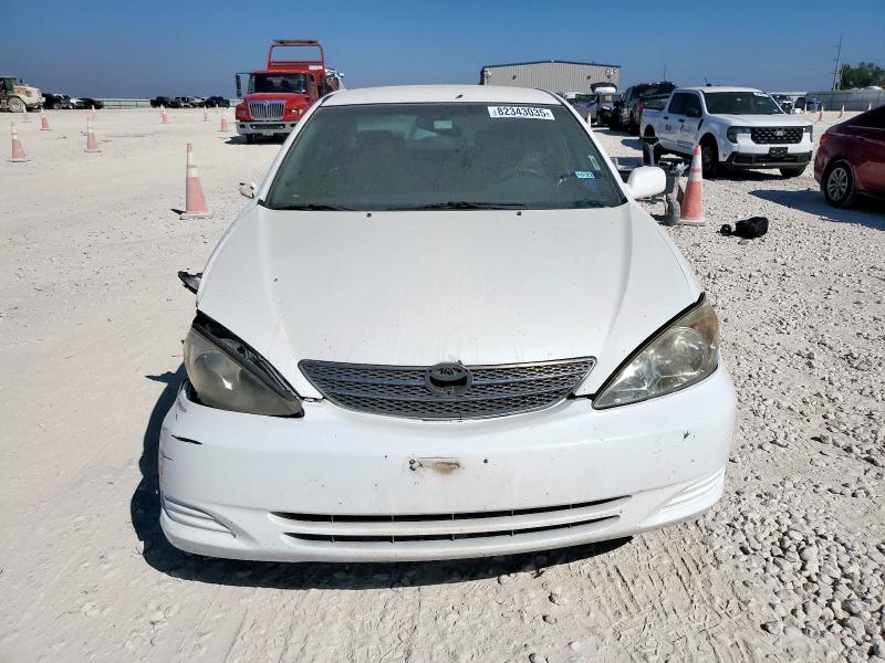 4T1BE30K12U010878 - 2002 TOYOTA CAMRY LE WHITE photo 5