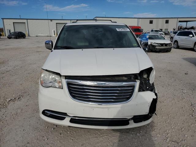 2C4RC1CG3DR571863 - 2013 CHRYSLER TOWN & COU TOURING L WHITE photo 5