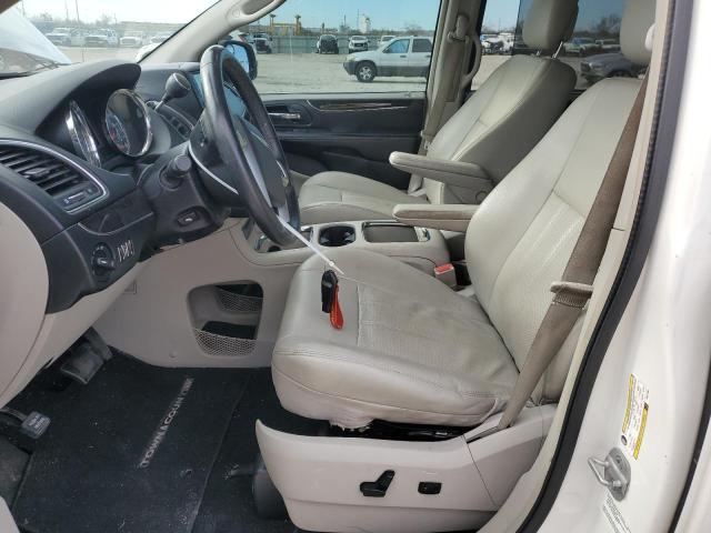 2C4RC1CG3DR571863 - 2013 CHRYSLER TOWN & COU TOURING L WHITE photo 7