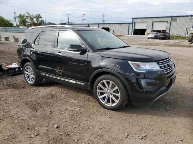 1FM5K8F8XGGA46430 - 2016 FORD EXPLORER LIMITED Noir photo 4