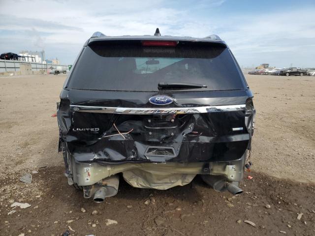 1FM5K8F8XGGA46430 - 2016 FORD EXPLORER LIMITED Noir photo 6