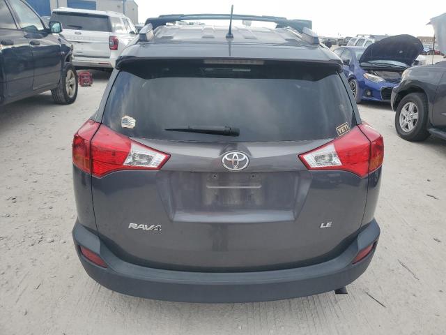 JTMZFREV7ED041997 - 2014 TOYOTA RAV4 LE GRAY photo 6