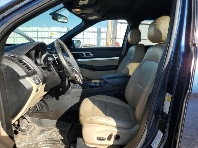 1FM5K8D84HGC18830 - 2017 FORD EXPLORER XLT Mavi foto 7