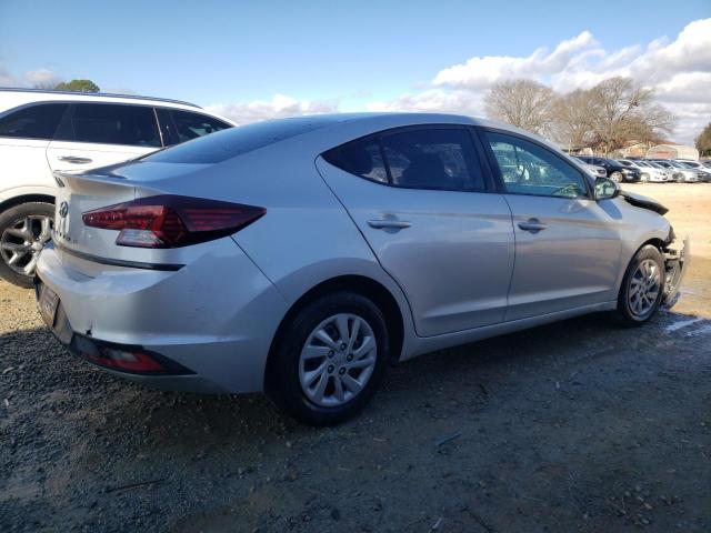 5NPD74LF1KH433272 - 2019 HYUNDAI ELANTRA SE SILVER photo 3