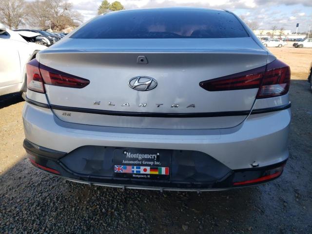 5NPD74LF1KH433272 - 2019 HYUNDAI ELANTRA SE SILVER photo 6