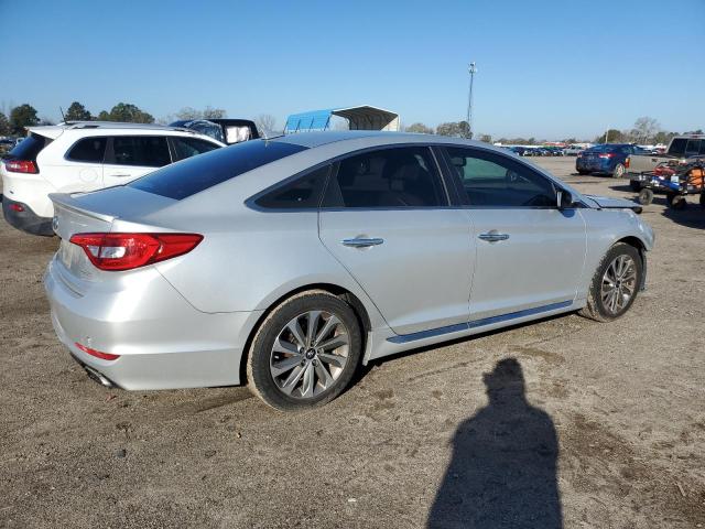 5NPE34AFXGH339482 - 2016 HYUNDAI SONATA SPORT SILVER photo 3