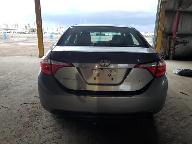 5YFBURHE7EP122000 - 2014 TOYOTA COROLLA L Argent photo 6