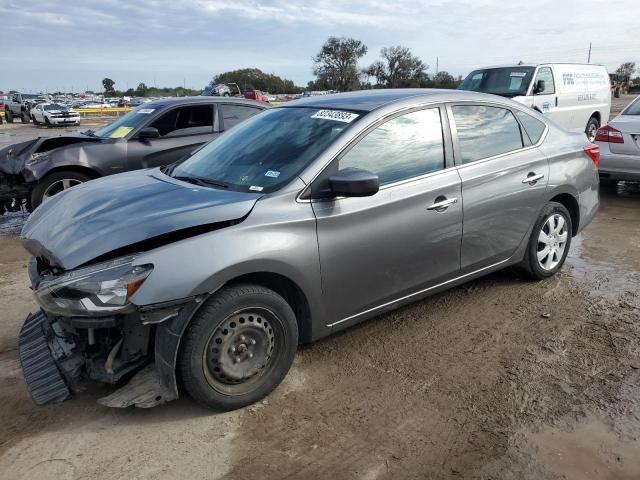 3N1AB7AP8JY255265 - 2018 NISSAN SENTRA S CHARCOAL photo 1