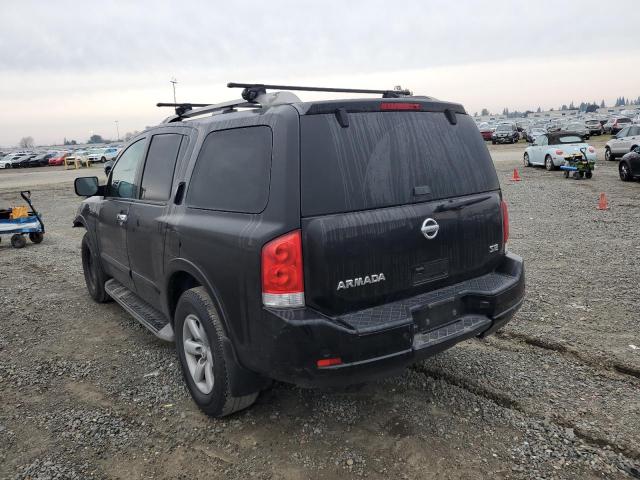 5N1AA0ND1AN622183 - 2010 NISSAN ARMADA SE BLACK photo 2