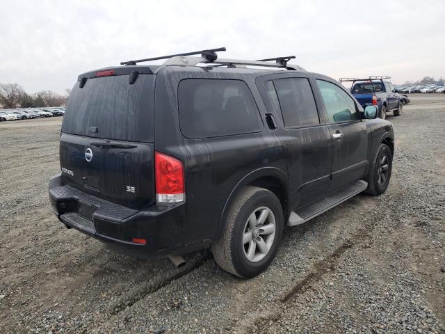 5N1AA0ND1AN622183 - 2010 NISSAN ARMADA SE BLACK photo 3