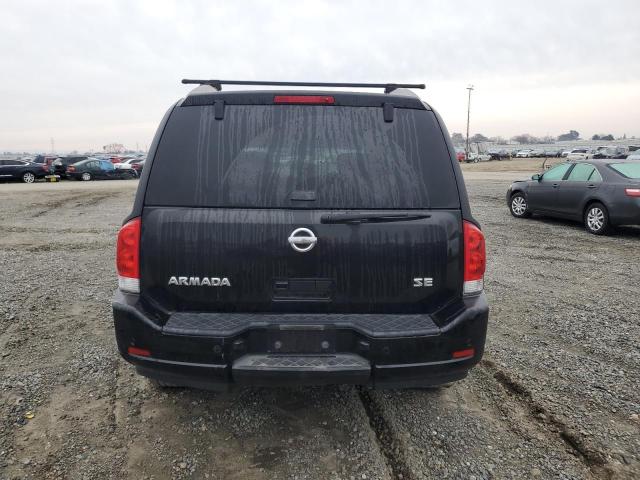 5N1AA0ND1AN622183 - 2010 NISSAN ARMADA SE BLACK photo 6