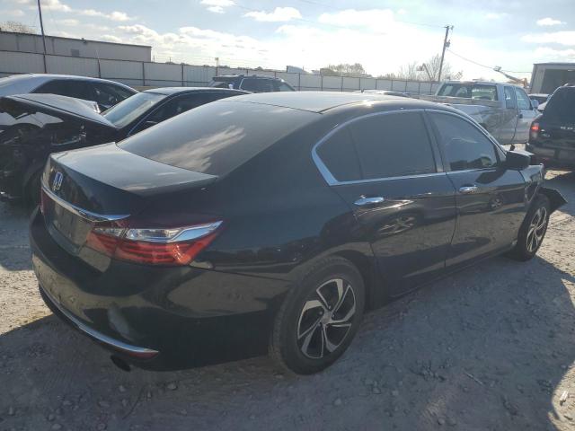 1HGCR2F31GA224027 - 2016 HONDA ACCORD LX BLACK photo 3