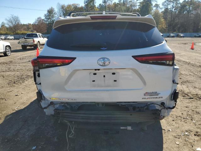 5TDFZRAH3MS076159 - 2021 TOYOTA HIGHLANDER PLATINUM WHITE photo 6