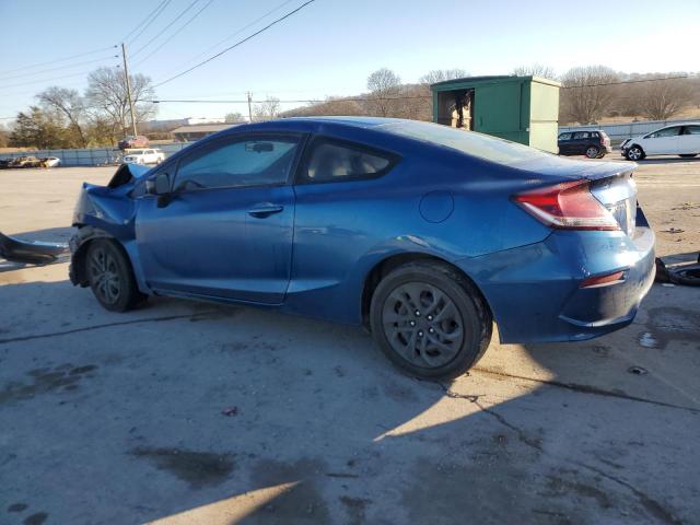 2HGFG3B50FH526764 - 2015 HONDA CIVIC LX BLUE photo 2